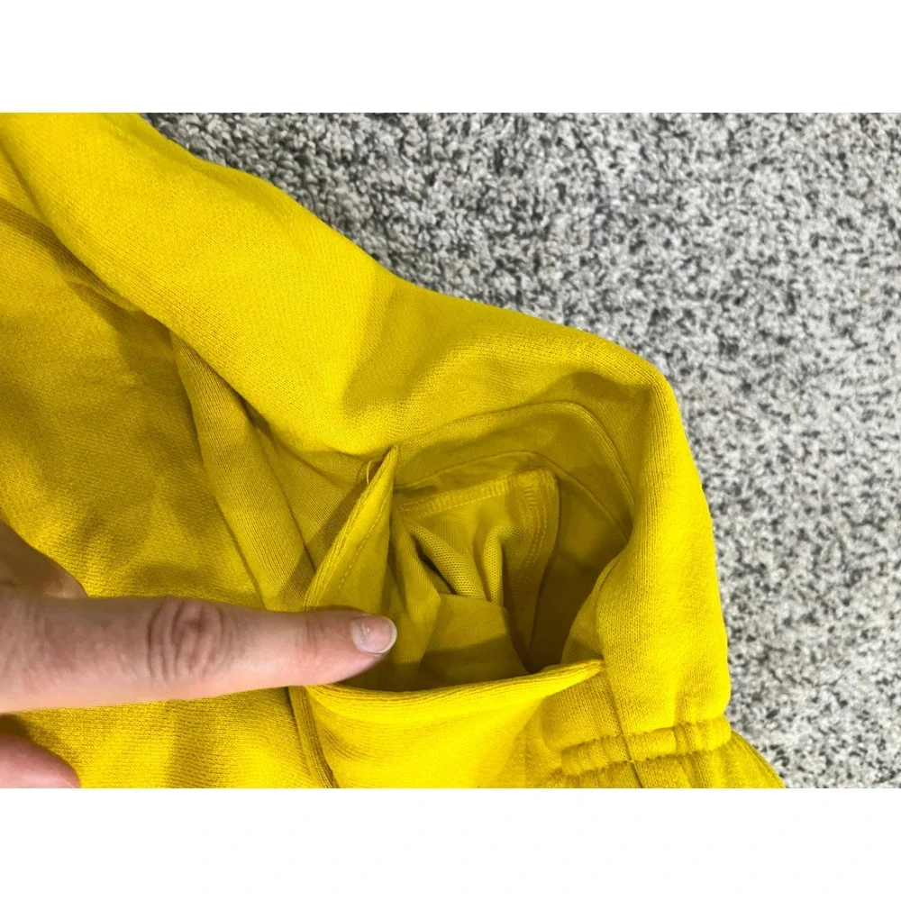 Lululemon Scuba Oversized Jogger Yellow Fleece Sweatpants XS LW5GLUS